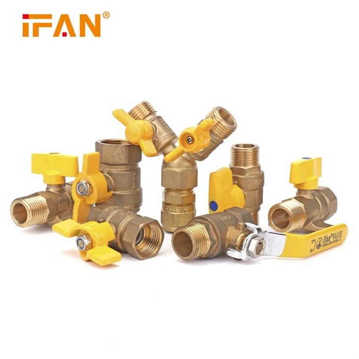 Full Type Of Gas Brass Valve