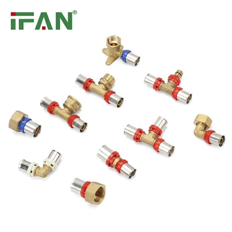 Multilayer Tube Fittings Brass Press Fittings