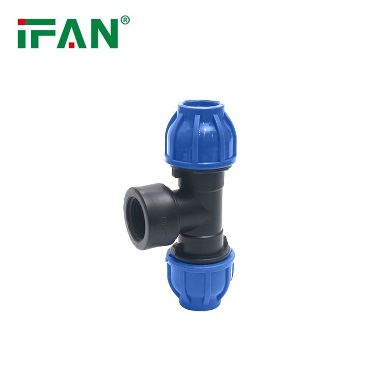 Female Thread PP Compression Connector For HDPE Pipes high quality
